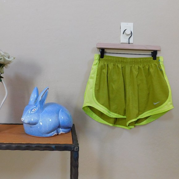 NWOT Nike Tempo Dri-Fit brief lined mesh panel green athletic running shorts XL - Picture 16 of 16